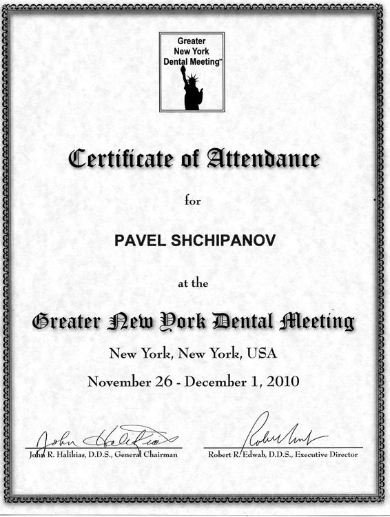 2010.26.11-01.12 Creater New Dork Dental Meeting
