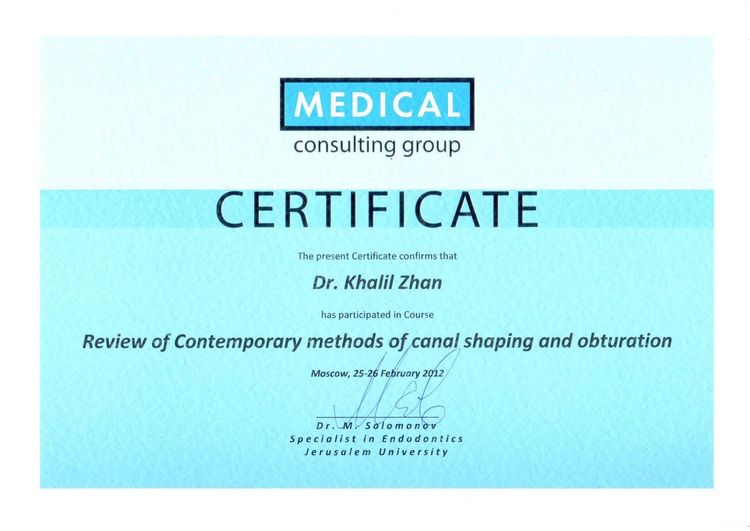 2012.02.25. Review of Contemporary methods of canal shaping and obturation